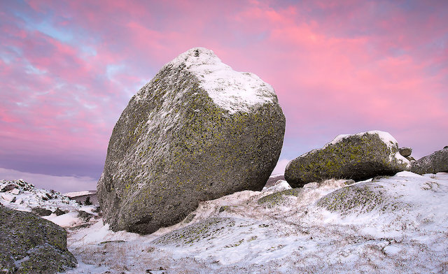 bloc de granit de Margeride