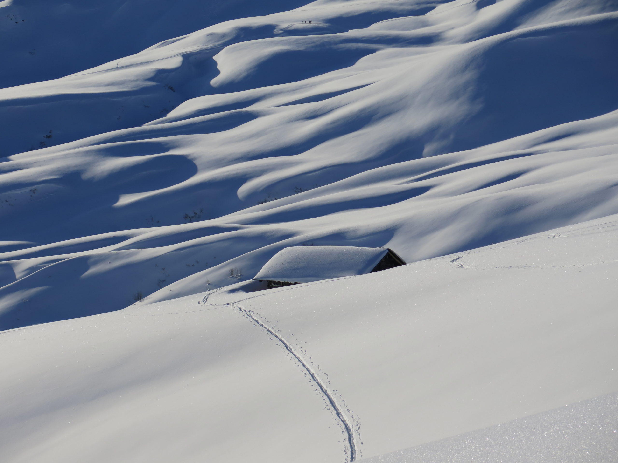 les belles pentes enneiges du Beaufortain